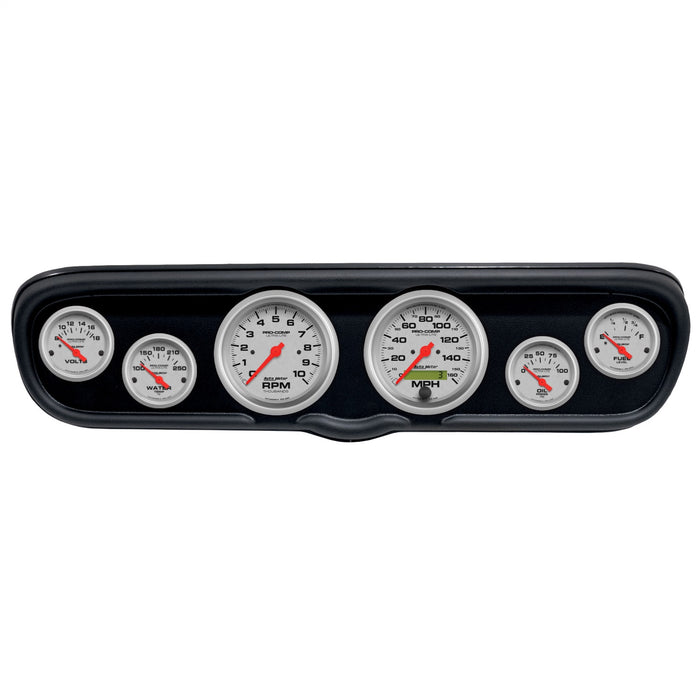 AutoMeter 2110-13 DIRECT FIT DASH KIT; (3 3/8in. X2; 2 1/16in. X4); FORD MUSTANG 66; ULTRA-LITE - Truck Part Superstore