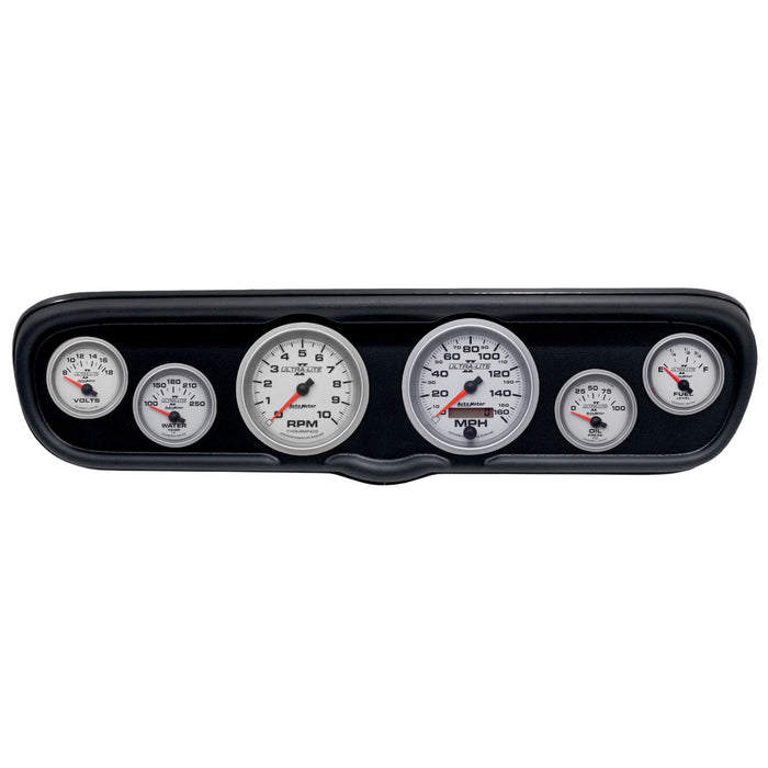 AutoMeter 2110-14 DIRECT FIT DASH KIT; (3 3/8in. X2; 2 1/16in. X4); FORD MUSTANG 66; ULTRA-LITE II - Truck Part Superstore