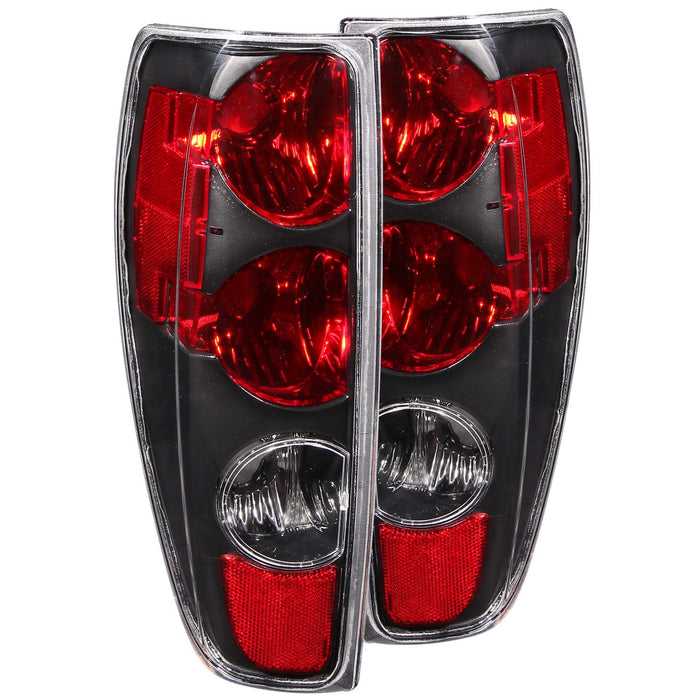 Anzo USA 211007 Tail Light Assembly; Clear Lens; Black Housing; Pair; - Truck Part Superstore