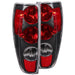 Anzo USA 211007 Tail Light Assembly; Clear Lens; Black Housing; Pair; - Truck Part Superstore