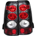Anzo USA 211022 Tail Light Assembly; Clear Lens; Black Housing; Pair; - Truck Part Superstore