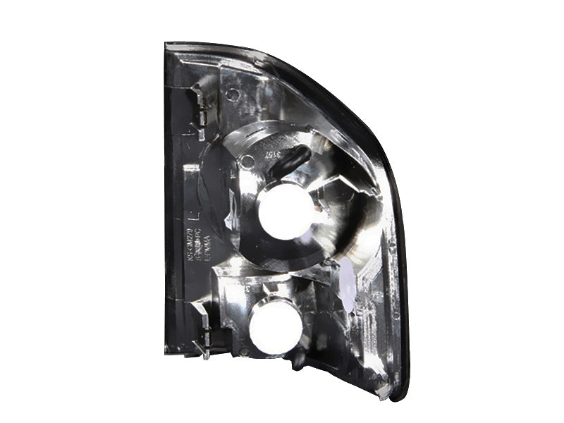 Anzo USA 211033 Tail Light Assembly; Clear/Red Lens; Carbon Housing; 3D Style; Pair; - Truck Part Superstore