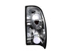 Anzo USA 211042 Tail Light Assembly; Clear Lens; Black Housing; Pair; - Truck Part Superstore