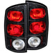 Anzo USA 211044 Tail Light Assembly; Clear/Red Lens; Carbon Housing; Pair; - Truck Part Superstore
