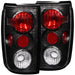 Anzo USA 211057 Tail Light Assembly; Clear Lens; Black Housing; Pair; - Truck Part Superstore