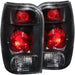 Anzo USA 211084 Tail Light Assembly; Clear Lens; Black Housing; Pair; - Truck Part Superstore