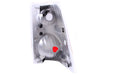 Anzo USA 211087 Tail Light Assembly; Euro; Clear Lens; Black Housing; Pair; - Truck Part Superstore