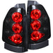Anzo USA 211093 Tail Light Assembly; Clear Lens; Black Housing; Pair; - Truck Part Superstore