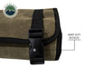 Overland Vehicle Systems 21109941 First Aid Bag Rolled Brown 16 Lb Waxed Canvas Canyon Bag Overland Vehicle Systems - Truck Part Superstore