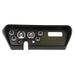 AutoMeter 2111-01 DIRECT FIT DASH KIT; (3 3/8in. X2; 2 1/16in. X4); PONTIAC GTO 66; AMERICAN MUSCL - Truck Part Superstore