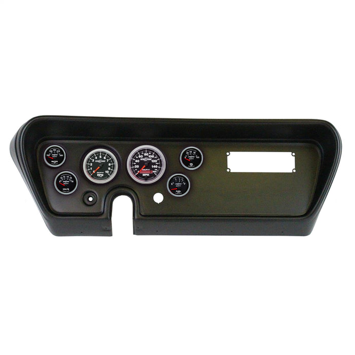 AutoMeter 2111-12 DIRECT FIT DASH KIT; (3 3/8in. X2; 2 1/16in. X4); PONTIAC GTO 66; SPORT-COMP II - Truck Part Superstore