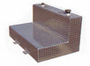 TrailFX 211101 95 Gal Cap L-Shape 59.5x31x24 Alum W/Lockable Cap - Truck Part Superstore