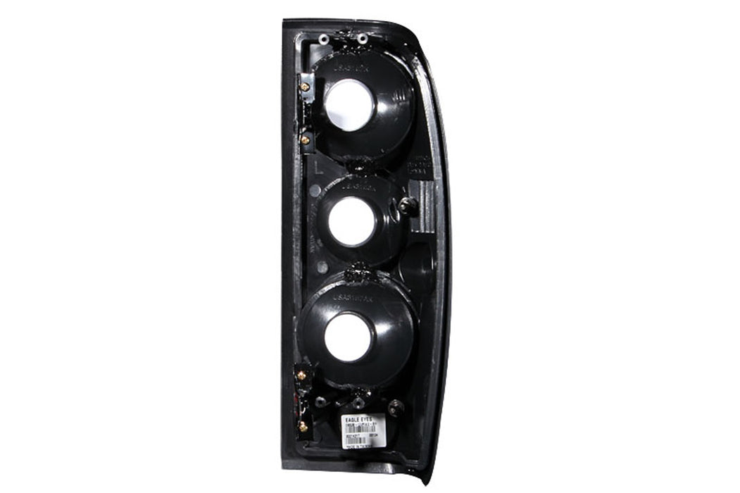 Anzo USA 211115 Tail Light Assembly; Clear Lens; Black Housing; Pair; - Truck Part Superstore