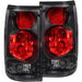 Anzo USA 211132 Tail Light Assembly; Clear Lens; Black Housing; Pair; - Truck Part Superstore