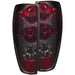 Anzo USA 211152 Tail Light Assembly; Red/Smoke Lens; Pair; - Truck Part Superstore