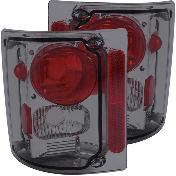 Anzo USA 211153 Tail Light Assembly; Smoke Lens; Pair; - Truck Part Superstore