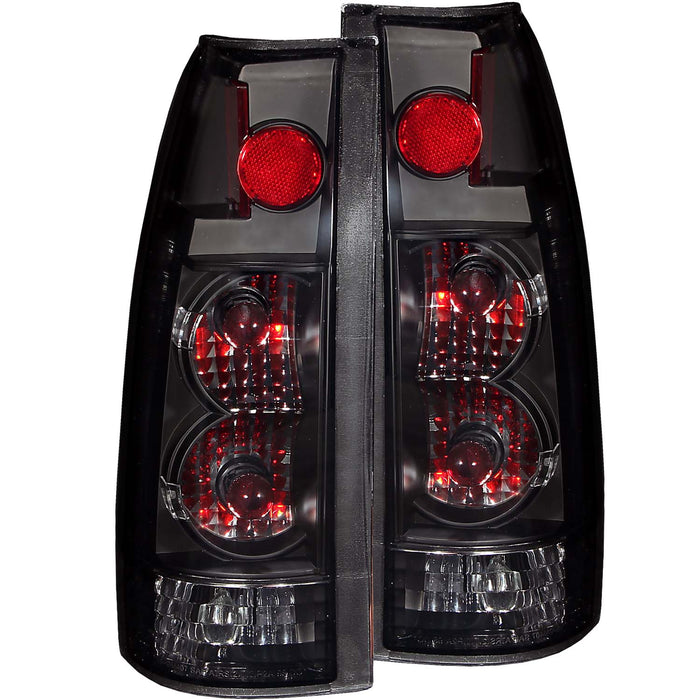 Anzo USA 211156 Tail Light Assembly; Dark Smoke Lens; G2; Pair; - Truck Part Superstore