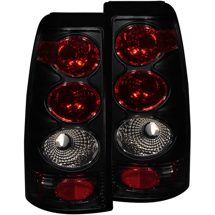 Anzo USA 211160 Tail Light Assembly; Dark Smoke Lens; Pair; - Truck Part Superstore