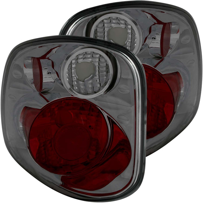 Anzo USA 211175 Tail Light Assembly; Smoke Lens; G2; Pair; - Truck Part Superstore
