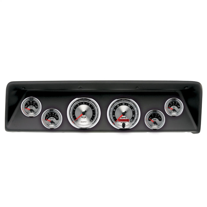 AutoMeter 2112-01 DIRECT FIT DASH KIT; (3 3/8in. X2; 2 1/16in. X4); CHEVROLET NOVA 66-67; AMERICAN - Truck Part Superstore