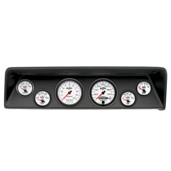 AutoMeter 2112-10 DIRECT FIT DASH KIT; (3 3/8in. X2; 2 1/16in. X4); CHEVROLET NOVA 66-67; PHANTOM - Truck Part Superstore