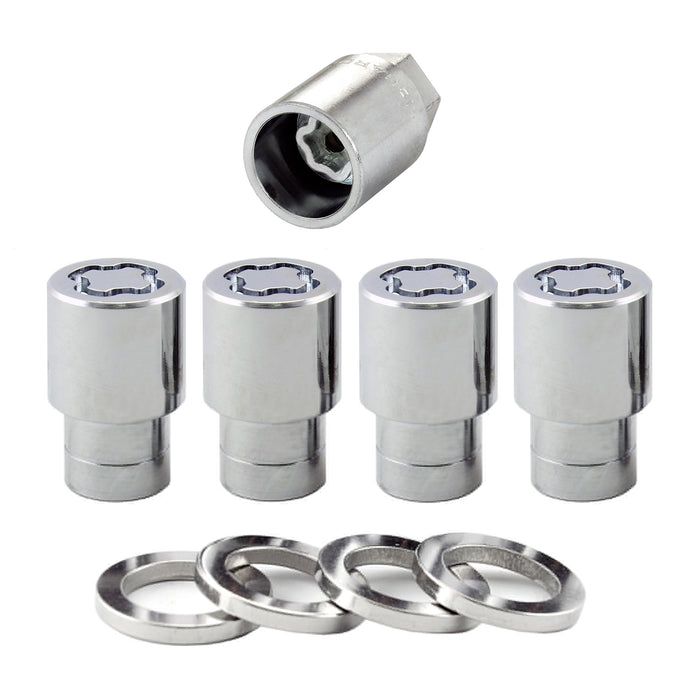 McGard 21120 Mag/Shank Style Wheel Locks-Exposed-Chrome - Truck Part Superstore