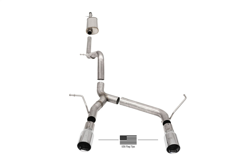Corsa Performance 21122USA Sport Cat-Back Exhaust System - Truck Part Superstore