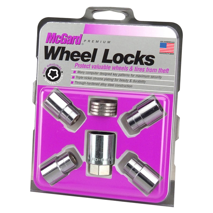 McGard 21122 Mag/Shank Style Wheel Locks-Exposed-Chrome - Truck Part Superstore