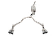 Corsa Performance 21128 3.0in. to 2.75in. Dual Rear Exit Cat-Back Exhaust System with Twin 4.0in. Tips - Truck Part Superstore
