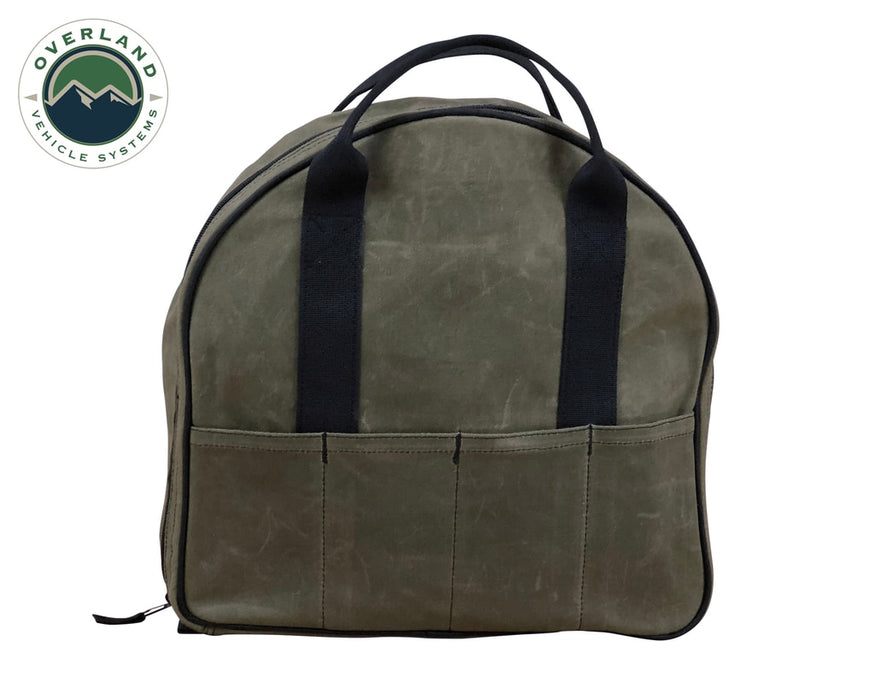 Overland Vehicle Systems 21129941 Jumper Cable Bag 16 Lb Waxed Canvas Overland Vehicle Systems - Truck Part Superstore