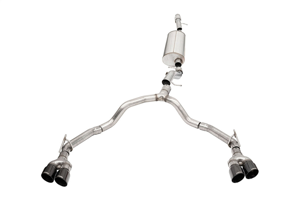 Corsa Performance 21129BLK 3.5in. to 2.75in. Dual Rear Exit Cat-Back Exhaust System - Truck Part Superstore