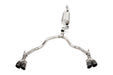 Corsa Performance 21129BLK 3.5in. to 2.75in. Dual Rear Exit Cat-Back Exhaust System - Truck Part Superstore
