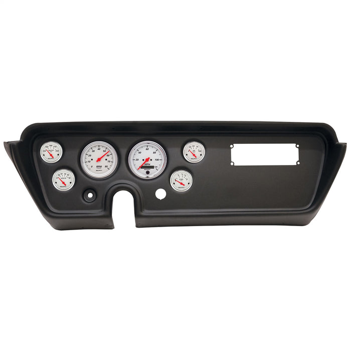 AutoMeter 2113-03 DIRECT FIT DASH KIT; (3 3/8in. X2; 2 1/16in. X4); PONTIAC GTO/LEMANS 67; ARCTIC - Truck Part Superstore
