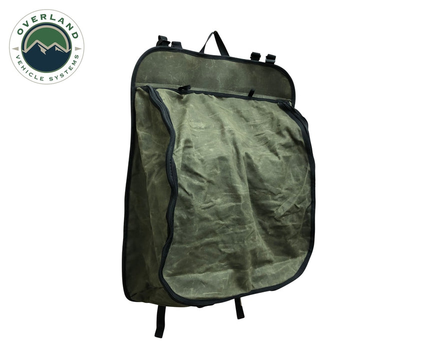 Overland Vehicle Systems 21139941 Camping Storage Bag 9 Storage Bins 16 Lb Waxed Canvas Overland Vehicle Systems - Truck Part Superstore