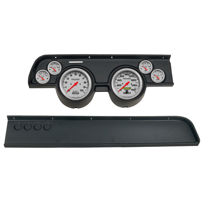 AutoMeter 2114-13 DIRECT FIT DASH KIT; (5in. X2; 2 1/16in. X4); MERC COUGAR NO AC 67-68; ULTRA-LIT - Truck Part Superstore