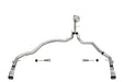 Corsa Performance 21143 3.0in. Dual Rear Exit Catback Exhaust System with Flat Cut 4.0in. Dual Wall Tips - Truck Part Superstore