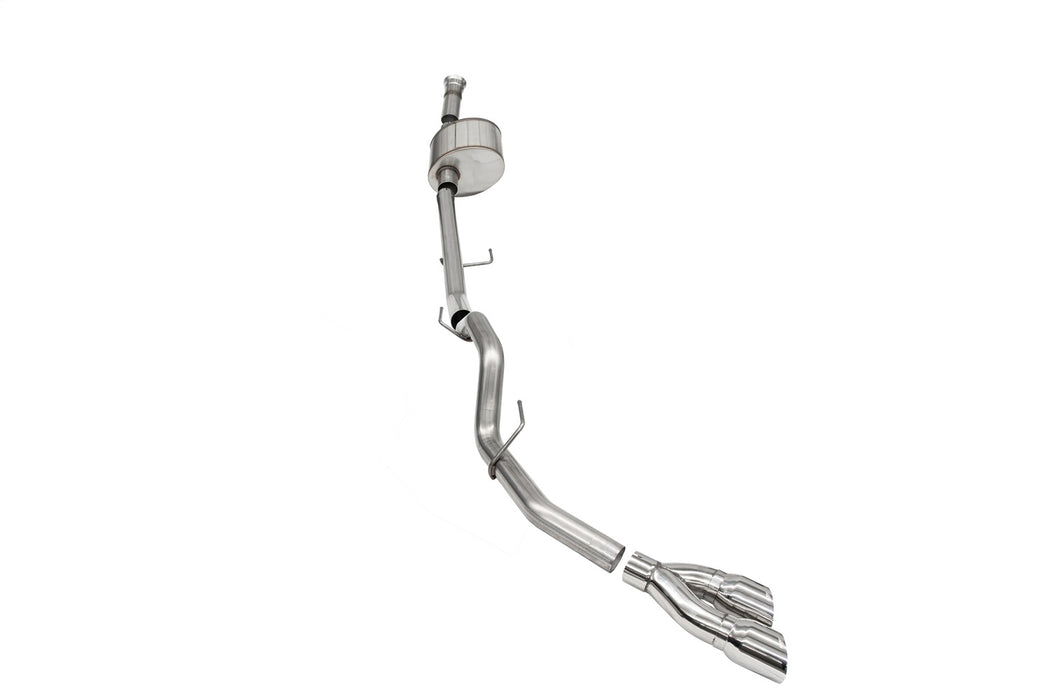 Corsa Performance 21145 3.0in. Single Side Exit Catback Exhaust System with Twin 4.0in. Pro Series® Tips - Truck Part Superstore