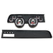 AutoMeter 2115-01 DIRECT FIT DASH KIT; (5in. X2; 2 1/16in. X4); MERC COUGAR AC 67-68; AMERICAN MUS - Truck Part Superstore