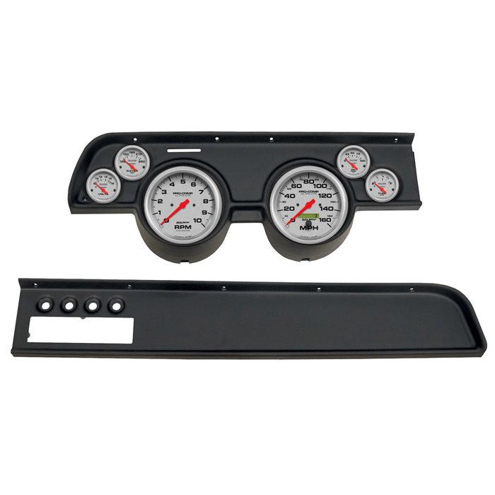 AutoMeter 2115-13 DIRECT FIT DASH KIT; (5in. X2; 2 1/16in. X4); MERC COUGAR AC 67-68; ULTRA-LITE - Truck Part Superstore