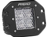 Rigid Industries 211513 Diffused Flush Mount Black D-Series Pro RIGID Industries - Truck Part Superstore