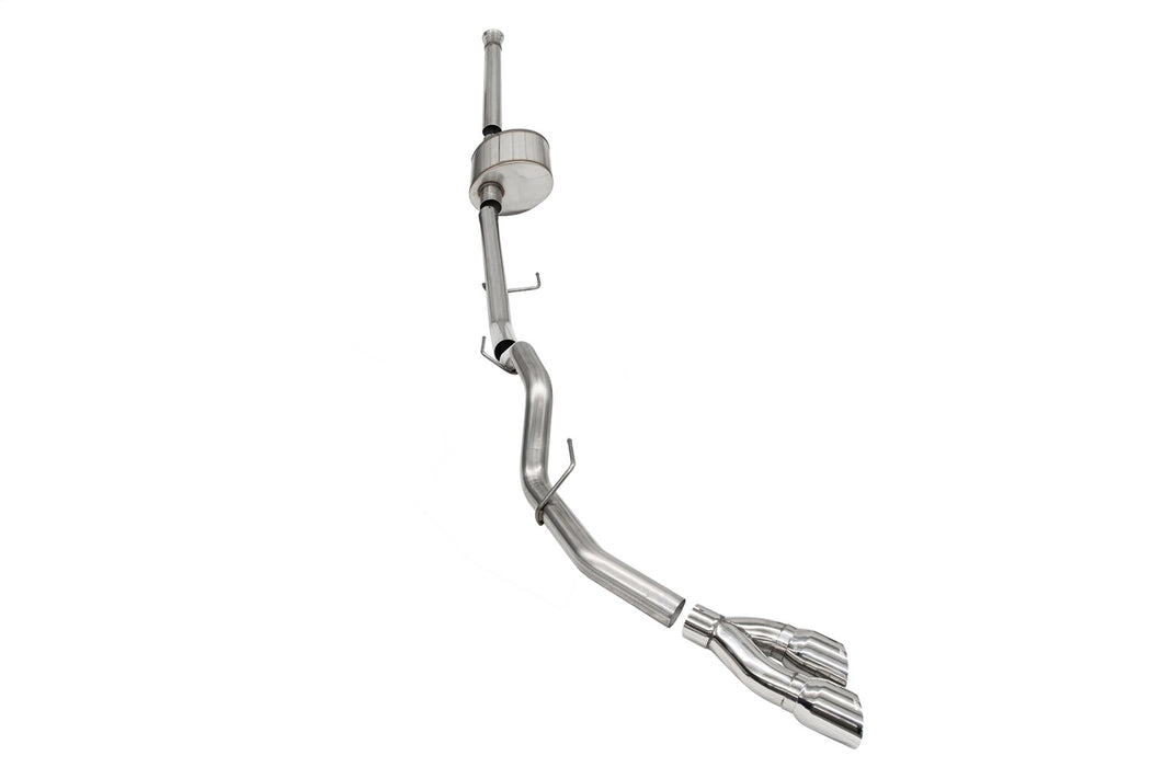 Corsa Performance 21151 3.0in. Single Side Exit Catback Exhaust System with Twin 4.0in. Pro Series® Tips - Truck Part Superstore