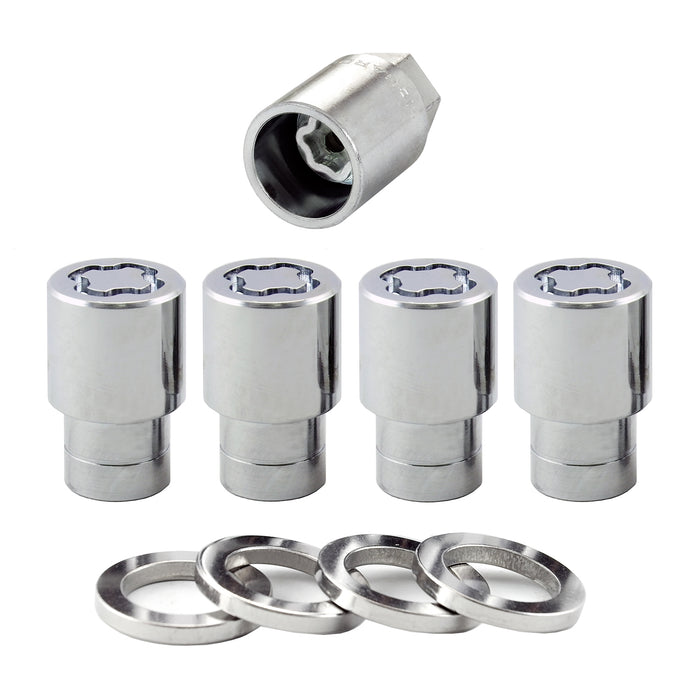 McGard 21153 Mag/Shank Style Wheel Locks-Exposed-Chrome - Truck Part Superstore