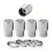 McGard 21153 Mag/Shank Style Wheel Locks-Exposed-Chrome - Truck Part Superstore