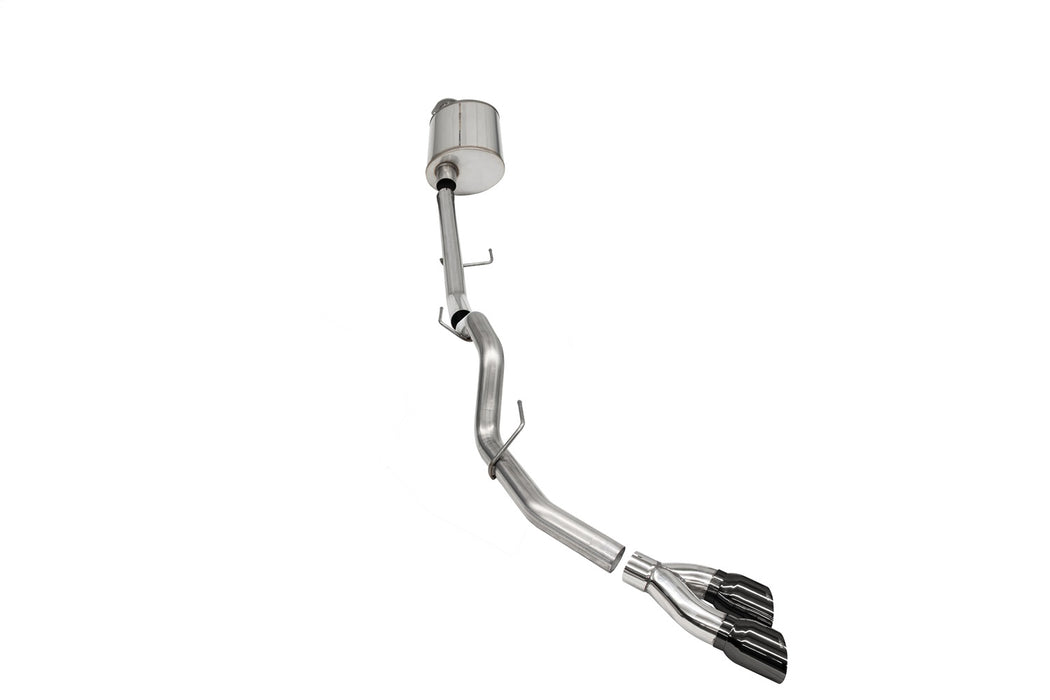 Corsa Performance 21154BLK 3.0in. Single Side Exit Catback Exhaust System with Twin 4.0in. Pro Series® Tips - Truck Part Superstore