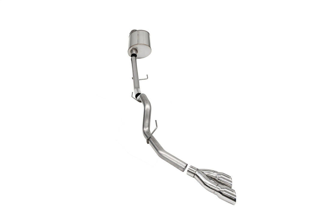 Corsa Performance 21154 3.0in. Single Side Exit Catback Exhaust System with Twin 4.0in. Pro Series® Tips - Truck Part Superstore
