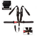 Grant 2115 Off-Road Harness; 3 x 3 Latch And Link w/Pads; 5 Point; - Truck Part Superstore