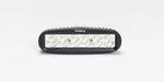 TrailFX 2116131 6.25x2 In Rect 18W 1.4A At 12V 25 Deg Spot Beam 1000 Effect Lums Clear Len Blac - Truck Part Superstore