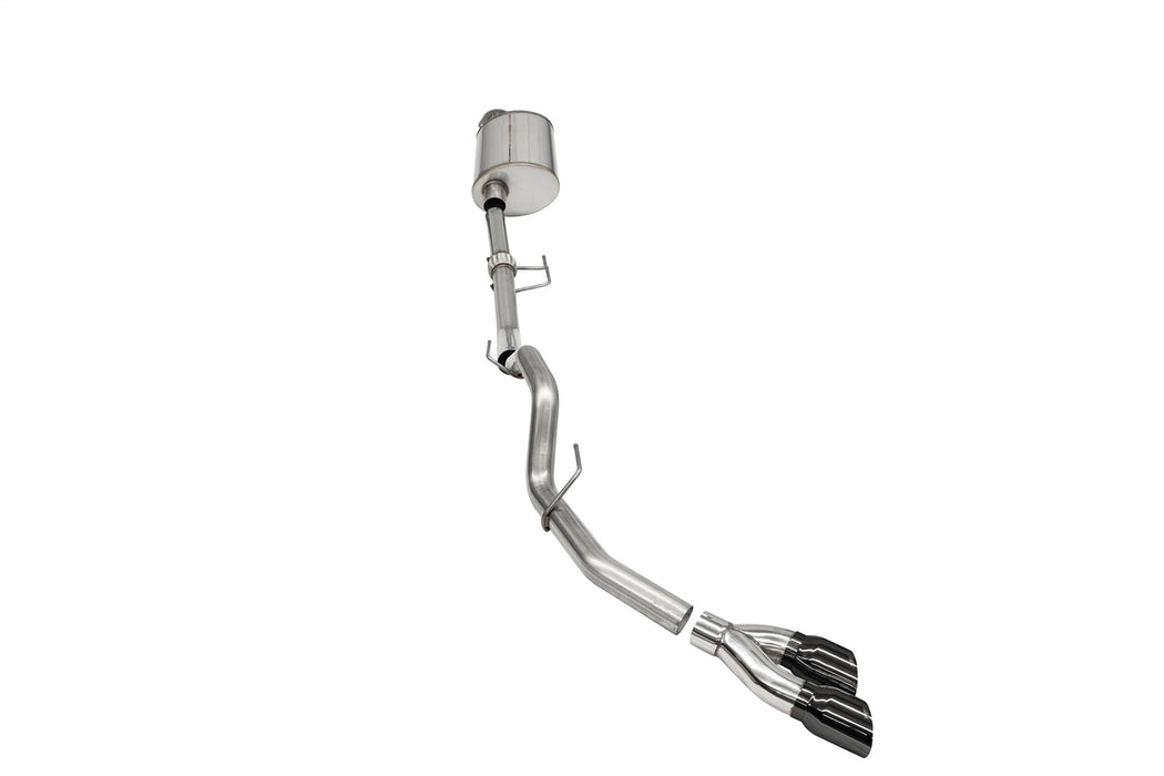 Corsa Performance 21163BLK 3.0in. Single Side Exit Catback Exhaust System with Twin 4.0in. Pro Series® Tips - Truck Part Superstore