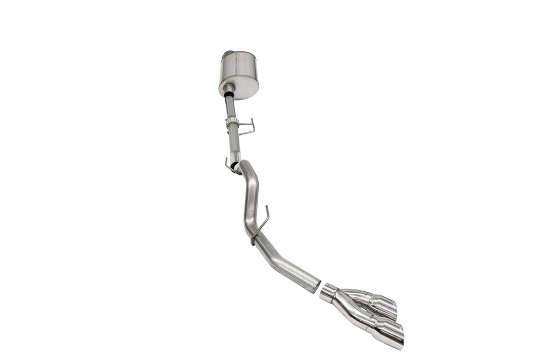 Corsa Performance 21163 3.0in. Single Side Exit Catback Exhaust System with Twin 4.0in. Pro Series® Tips - Truck Part Superstore