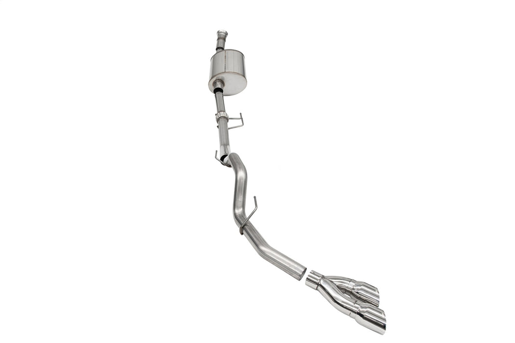 Corsa Performance 21166 3.0in. Single Side Exit Catback Exhaust System with Twin 4.0in. Pro Series® Tips - Truck Part Superstore